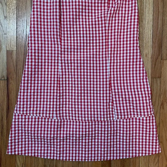 DRY GOODS Red & White Plaid Dress - Picture 2 of 12